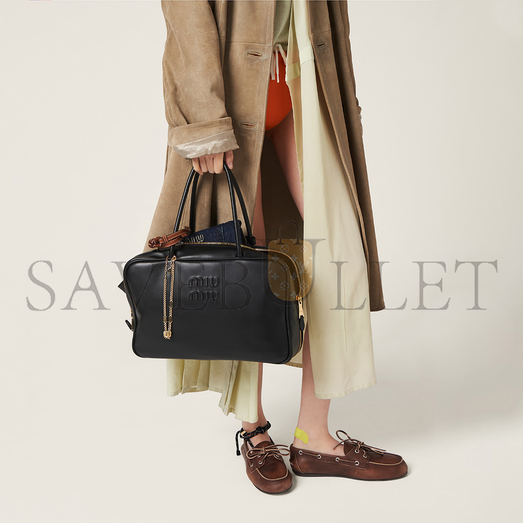 M1v M1v leather beau bag 5bb117 (34*23*10cm)